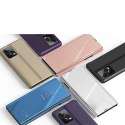 Błyszczące etui z klapką do Xiaomi Redmi Note 12 Pro / Poco X5 Pro 5G Clear View Case czarny