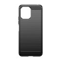 Elastyczne etui pokrowiec wzór karbon do Xiaomi Redmi 12 Carbon Case czarne