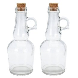 Butelka szklana na oliwę i ocet 2 szt Zestaw szklanych pojemników kuchennych na oliwę i ocet, w nowoczesnym designie