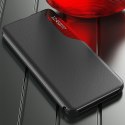 Etui pokrowiec do Samsung S24 Ultra z klapką i podstawką Eco Leather View Case czarne
