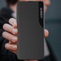 Etui pokrowiec do Samsung S24 Ultra z klapką i podstawką Eco Leather View Case czarne
