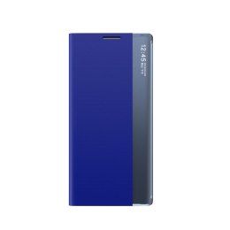 Etui pokrowiec do Samsung S24 Ultra z magnetyczą klapką New Sleep View Case niebieskie