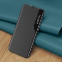 Etui pokrowiec do Samsung S24 z klapką i podstawką Eco Leather View Case czarne
