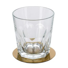 Komplet złotych podstawek 6 szt Złote podkładki na stół w stylu glamour, które wprowadzą elegancję do każdego pomieszczenia, wyk