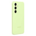 Oryginalne etui silikonowe pokrowiec do Samsung Galaxy S24 Silicone Case jasnozielone