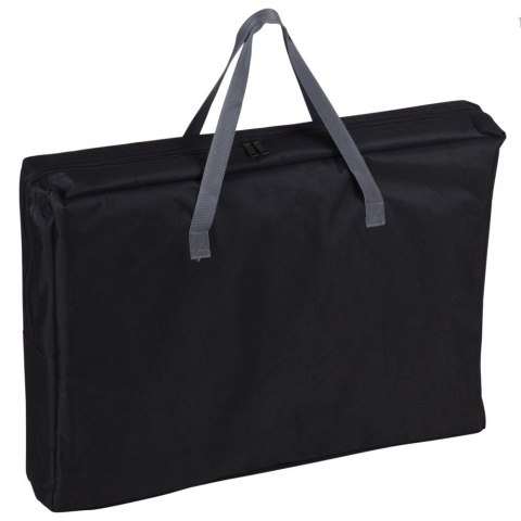 Szafka turystyczna ze stolikiem 97 cm Składany stolik turystyczny z trzema półkami, pełniący funkcję stolika oraz szafki, wykona