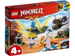 LEGO 71798 Ninjago - Nya i Arin: bitwa na grzbiecie małego smoka