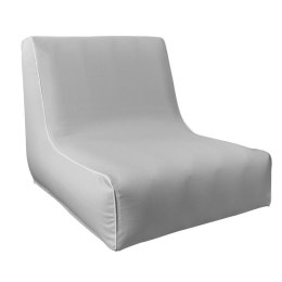 Fotel ogrodowy 70x90x70 cm czarno-biały