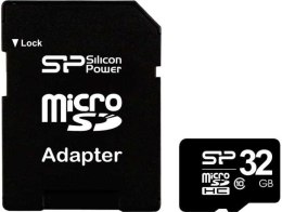 Karta pamięci SILICON POWER 32 GB Adapter SD