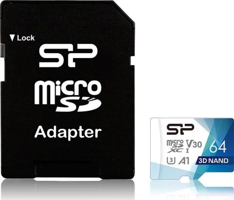 Karta pamięci SILICON POWER 64 GB Adapter