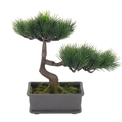 Sztuczne drzewko Bonsai 2 Roślina sztuczna bonsai w donicy wykonana z tworzywa sztucznego, o wymiarach 23x15x22 cm