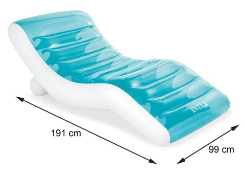 Materac do pływania Splash Niebieski