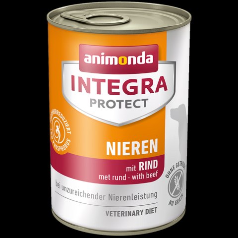 ANIMONDA INTEGRA Protect Nieren puszki z wołowiną 400g