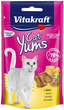 VITAKRAFT CAT YUMS przysmak dla kota, ser 40g