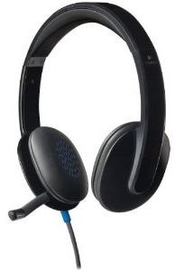 Słuchawki z mikrofonem LOGITECH H540 Czarny Czarny