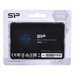 Dysk SSD SILICON POWER SP004TBSS3A55S25 (4 TB /SATA III /500MB/s /450MB/s)