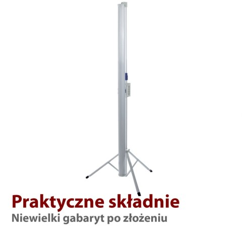 EKRAN RĘCZNY NA STATYWIE 4:3 120" 244x183cm TS-120 4:3 ART