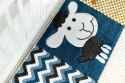 Dywan TINIES ZOO kolor kremowy 240x330 Hakano - RUG/LU/TINIES/ZOO/CREAM+GREY/240x330