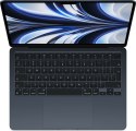 APPLE MacBook Air 13 8/8 (13.6"/M2/8GB/SSD256GB/Granatowo czarny)