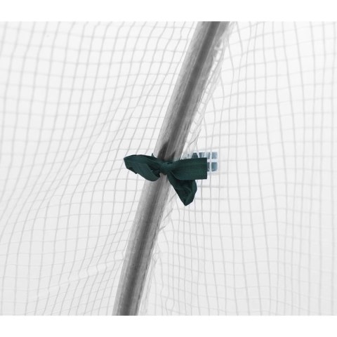 SZKLARNIA TUNEL OGRODOWY 200x200x200CM PE KONSTRUKCJA STAL BIAŁA