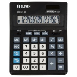ELEVEN kalkulator biurowy CDB1601BK czarny