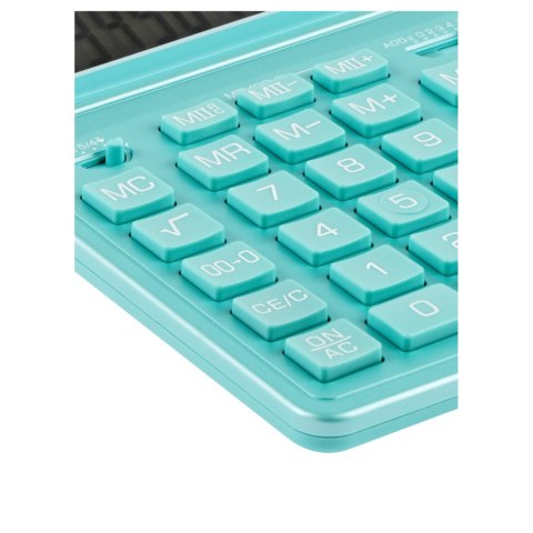 ELEVEN kalkulator biurowy SDC444XRGNE turkusowy odcień perłowy