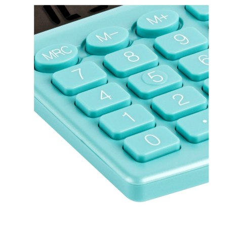 ELEVEN kalkulator biurowy SDC805NRGNE turkusowy odcień perłowy