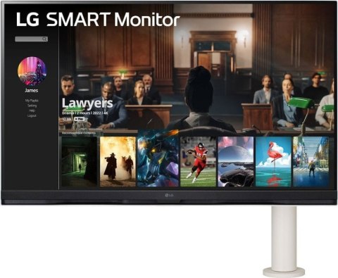 Monitor LG 32SQ780S-W.AEU (31.5" /65Hz /3840 x 2160 /Biały)