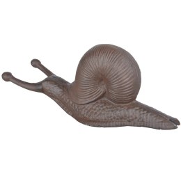 Dekoracyjna figurka żeliwna ślimak