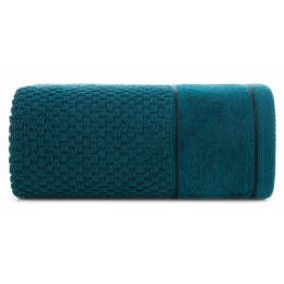 Mięsisty ręcznik FRIDA 30x50 turkus Miękki, jednolity kolorystycznie ręcznik bawełniany o dużej gramaturze
