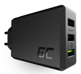 Ładowarka GREEN CELL CHARGC03(3x USB 3.0\2400mA\5V)