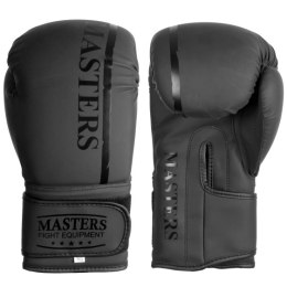 (W) Rękawice bokserskie MASTERS RPU-MATT 10 oz czarne