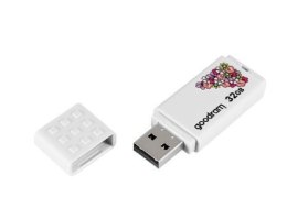 Pendrive (Pamięć USB) GOODRAM (32 GB \USB 2.0 \Biały z wzorem )
