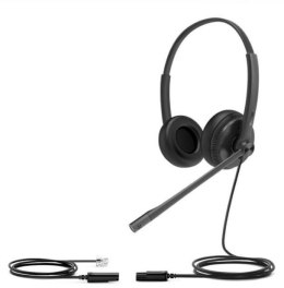 Słuchawki z mikrofonem Na głowę YEALINK 1308023 (0.9m /Szybkozłączka QD wtyk/Czarny)