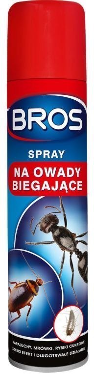 Spray na Owady Biegające Mrówki, Rybki, Karaluchy 300ml BROS