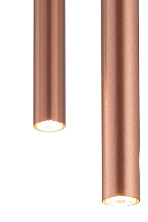 Lampa wisząca LASER 75cm mied® 1xG9