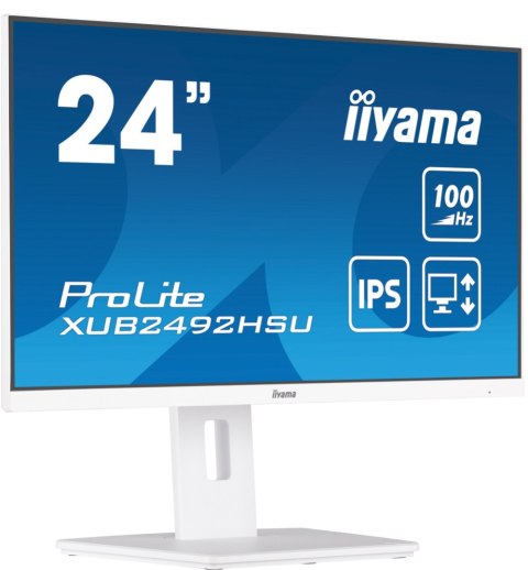 Monitor IIYAMA XUB2492HSU-W6 (24" /100Hz /1920 x 1080 /Czarny)