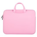 Uniwersalne etui torba wsuwka na laptopa tablet 15.6'' różowy