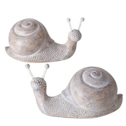 Figurki ozdobne 2 szt. Snails Samanda