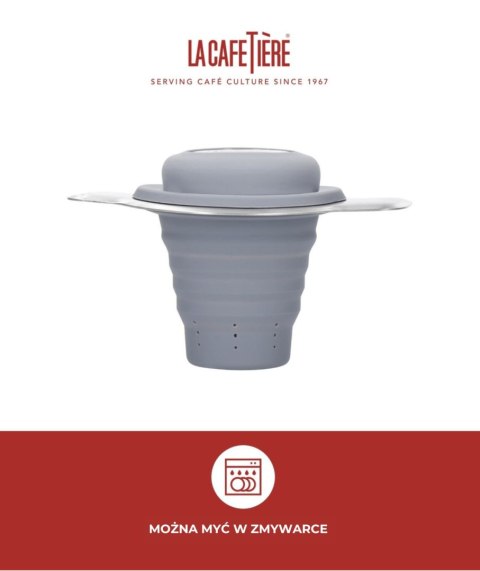La Cafetiere Składany Zaparzacz do Herbaty Silikon