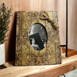 Ramka postarzana drewniana 26 x 3 x 21 cm (10x15cm