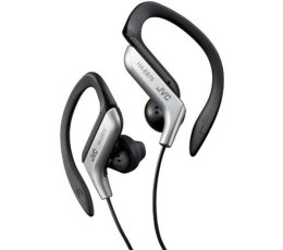Słuchawki na uszy JVC HA-EB75-S (1.2m /3.5 mm (pozłacany) wtyk/Srebrno-czarny)