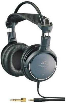 Słuchawki nauszne JVC HA-RX700 (3.5m /3.5 mm (pozłacany) wtyk/Czarny)
