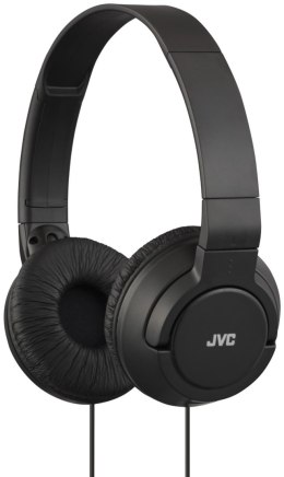 Słuchawki nauszne JVC HA-S180-B (1.2m /3.5 mm (pozłacany) wtyk/Czarny)