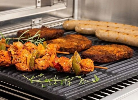 ŻELIWNA PŁYTA GRILLOWA 42 X 26CM DWUSTRONNA KRISBERG KS-2569