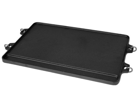 ŻELIWNA PŁYTA GRILLOWA 44 X 24CM DWUSTRONNA KRISBERG KS-2643