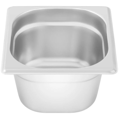 Pojemnik gastronomiczny GN 1/6 100 mm 2.2 l stal nierdzewna