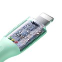 Kabel przewód do iPhone USB-A - Lightning 3A Multi-Color Series 1m biały