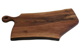 Deska do krojenia siekania drewno ORZECH z rączką