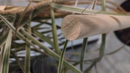 Tyczka podpora drewniana do roślin 5 szt - 60 cm